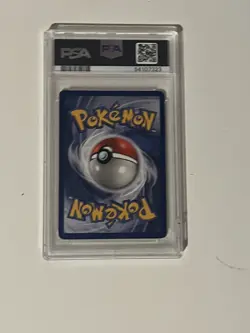 Pokemon TCG Ditto Fossil 18 Regular 1st Edition Rare Graded 6 - Image 2