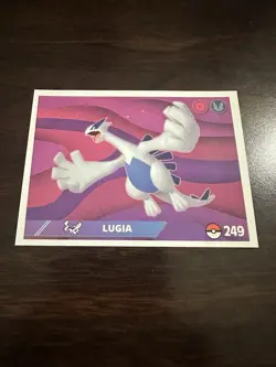 Pokemon Peru Sticker Diamond Pearl Edition Lugia #249 - Image 1