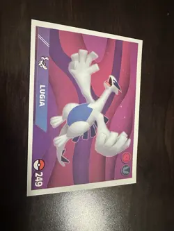 Pokemon Peru Sticker Diamond Pearl Edition Lugia #249 - Image 2