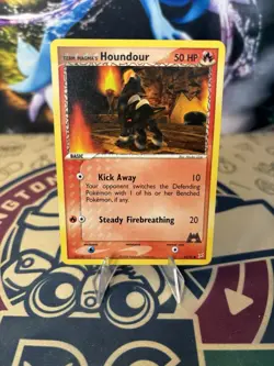 Pokemon TCG Team Magma's Houndour Ex Team Magma vs Team Aqua 63/95 - Image 1