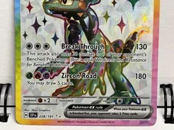 Pokemon TCG Cyclizar EX 228/191 SV Surging Sparks Ultra Rare Holo NM/M Condition - Image 4