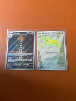 cartes Pokemon Lot de 2 cartes PROMO AR EV10.5 FOUDRE NOIRE - Image 1