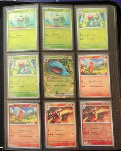Pokemon SV3.5 151 Complete Base Master Set 165/165 + All Reverses + Promos Set! - Image 1