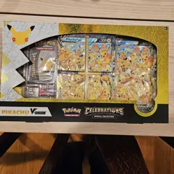Pokemon Celebrations 25th Anniversary Pikachu V-union Premium Collection - Image 1