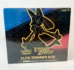 Pokemon TCG: Crown Zenith ETB / Elite Trainer Box! New, Factory-Sealed, In Hand! - Image 1