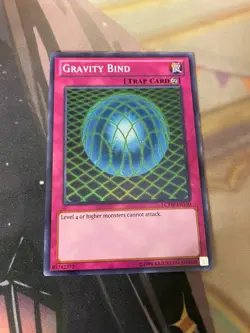 YUGIOH - GRAVITY BIND - SUPER RARE - LCYW - UNLIMITED - NM - Image 1