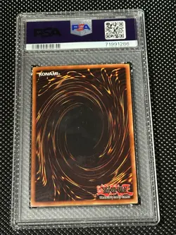 Yugioh PSA 10 Swords of Revealing Light LOB-101 Super Rare 1st Edition *1286 - Image 2