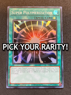 Super Polymerization Yugioh RA03-EN053 - PICK YOUR RARITY NM - Image 1