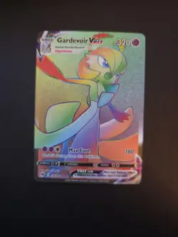 Gardevoir VMAX 076/073 Champion's Path Rainbow Secret Rare Pokemon Card - Image 1