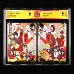 CCG 9 2022 Kayou Official Naruto CCG SE Card Sasuke's family & Naruto's family - Image 1