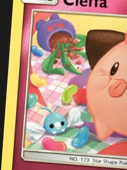 Pokemon TCG Cleffa 131/214 SM Unbroken Bonds Regular Uncommon LP CUTE CARD - Image 2