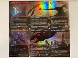 MTG *Flight of the Witch-King All 6 Card Scene Foil* (NM) Lord of the Rings - Image 1