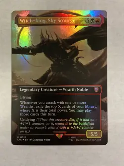 MTG *Flight of the Witch-King All 6 Card Scene Foil* (NM) Lord of the Rings - Image 4