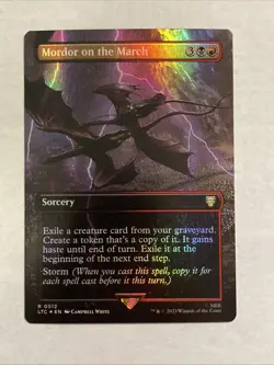 MTG *Flight of the Witch-King All 6 Card Scene Foil* (NM) Lord of the Rings - Image 5