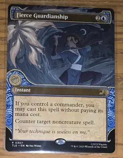 Fierce Guardianship Avatar The Last Airbender Magic The Gathering Card Showcase - Image 2