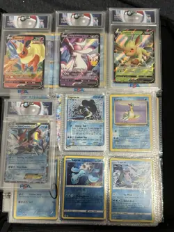 Pokemon vintage lot binder collection 1000+ cards - Image 1