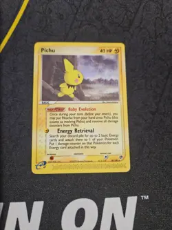Pokemon Pichu TCG Regular Rare Card 20/100 EX Sandstorm - Image 1