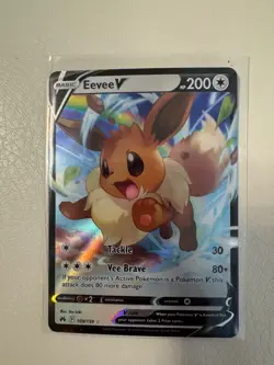 Pikachu V Black Star Promo SWSH285 Eevee 108 Crown Zenith Linking Cards Mint Set - Image 2