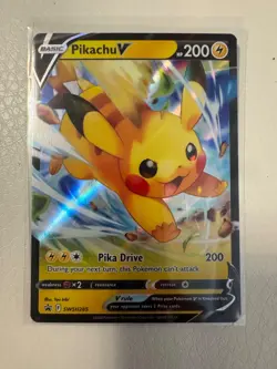 Pikachu V Black Star Promo SWSH285 Eevee 108 Crown Zenith Linking Cards Mint Set - Image 4