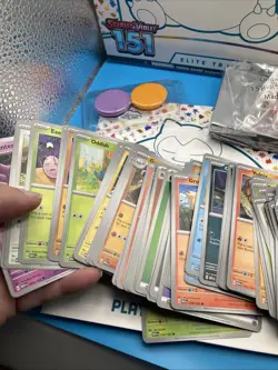 Pokemon TCG: Scarlet & Violet 151 Elite Trainer Box **OPENED With Cards**** - Image 5
