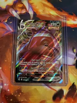 Pokemon TCG Gengar VMAX 157/264 Swsh08: Fusion Strike Holo Card Mint Condition - Image 1