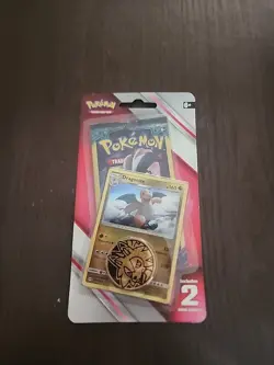 Pokemon 2019 - Sun And Moon Blister - (2) 3 Card Mini Booster Pack Coin - Image 1