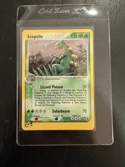Pokemon TCG Sceptile EX Ruby and Sapphire Holo Rare Card 11/109 Near Mint - Image 1