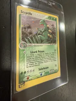 Pokemon TCG Sceptile EX Ruby and Sapphire Holo Rare Card 11/109 Near Mint - Image 3