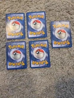Pokemon Vintage Set common Lot (35 cards no duplicates: MP or HP) - Image 5