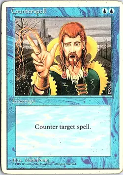 Counterspell U Fourth Edition 65 MP Magic - Image 1