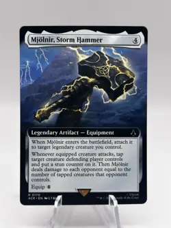 Mjolnir, Storm Hammer 0170 Extended Art Assassin's Creed ACR MTG NM - Image 1