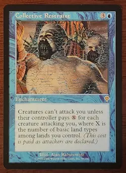 Collective Restraint MtG Invasion LP Magic The Gathering - Image 1