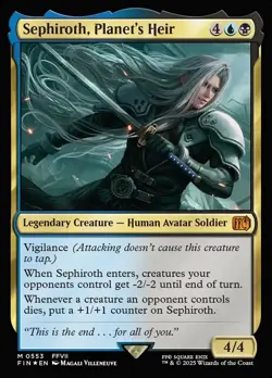 MTG Final Fantasy Commander Deck - Sephiroth, Planet's Heir - Image 1