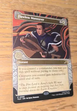 Flawless Maneuver Avatar The Last Airbender Magic The Gathering (Showcase) - Image 1