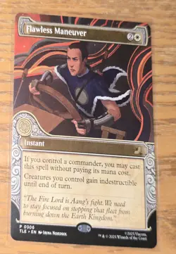 Flawless Maneuver Avatar The Last Airbender Magic The Gathering (Showcase) - Image 2