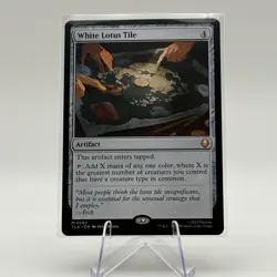 MTG Avatar - White Lotus Tile - TLA - NM - Image 1