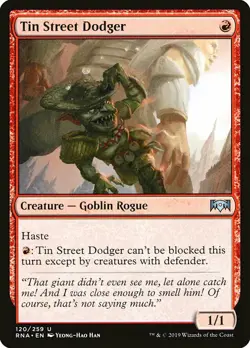 1x Tin Street Dodger - NM English MTG - Ravnica Allegiance - Image 1