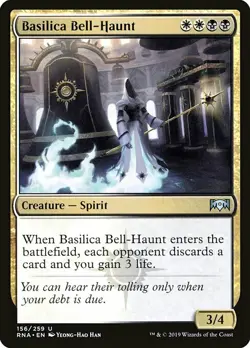 1x Basilica Bell Haunt - NM English MTG - Ravnica Allegiance - Image 1