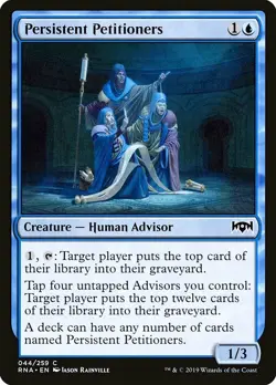 1x Persistent Petitioners - NM English MTG - Ravnica Allegiance - Image 1