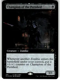 MTG Champion of the Perished - Buy-a-Box Promo NM/Foil English - Image 1