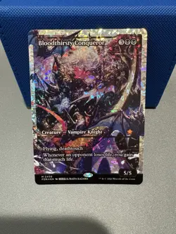 Bloodthirsty Conqueror (Showcase) (Fracture Foil) Foundations - Image 1