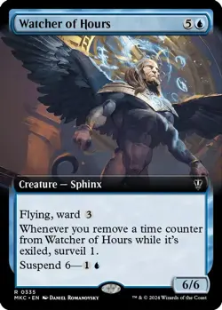 Watcher of Hours 0335 (Extended Regular) MTG Karlov Manor NM - Image 1