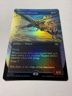 Thopter Fabricator (Borderless) Aetherdrift Foil - Image 1