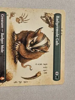 Badgermole Cub Borderless MTG - The Last Airbender NM - Image 3