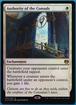 Authority of the Consuls (Prerelease) FOIL Kaladesh Promos PLD (505423) ABUGames - Image 1
