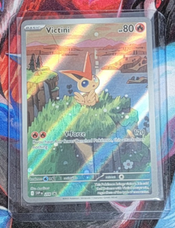 2023-25 Pokemon SV Black Star Promos SVP EN Victini #208 - Image 1