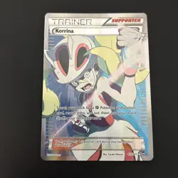 Korrina (111 Full Art) 111/111 XY - Furious Fists Holo Pokemon Card LP - Image 1
