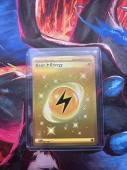 Basic Lightning Energy - 257/198 Pokemon Scarlet & Violet Base Set Holo Hyper NM - Image 1