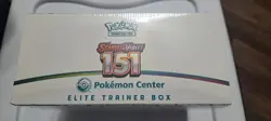 Pokemon TCG Scarlet & Violet 151 ETB Pokemon Center Elite Trainer Box 820650853159 - Image 3
