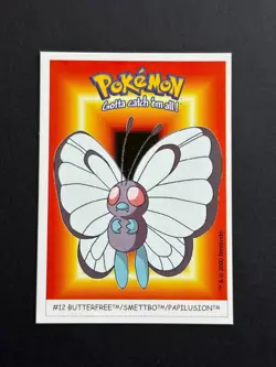 Carte Pokemon - Dunkin Boomer - #12 Butterfree / Papilusion - Neuf - Image 1